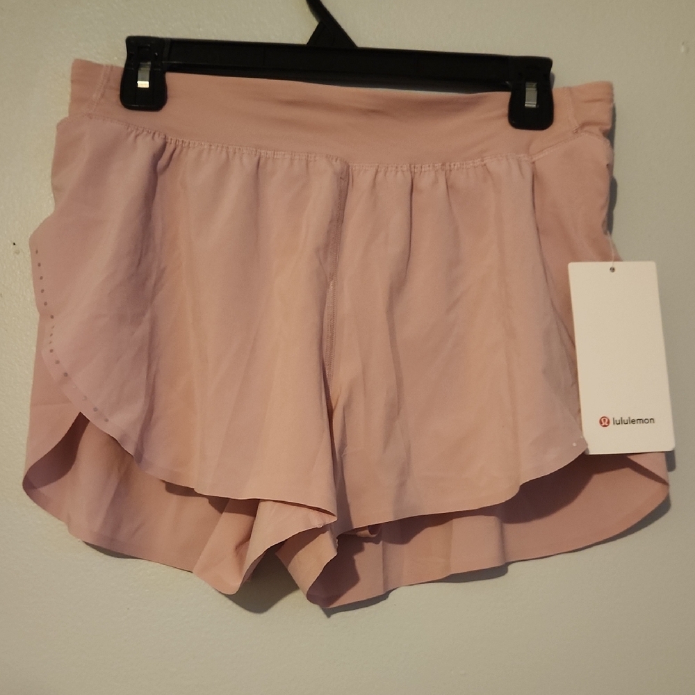 lululemon athletica Women's Light Pink Athletic Shorts